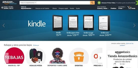 comprar ropa barata en Amazon