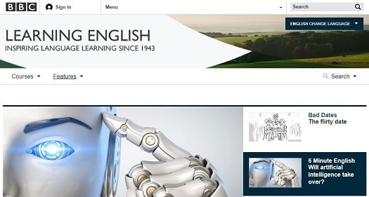 BBC Learning English online