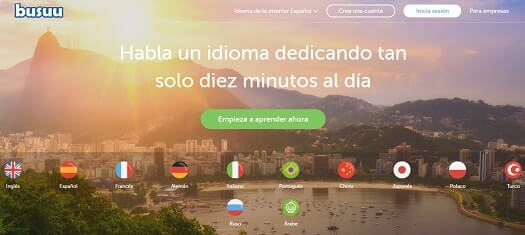 Bussu web aprender inglés