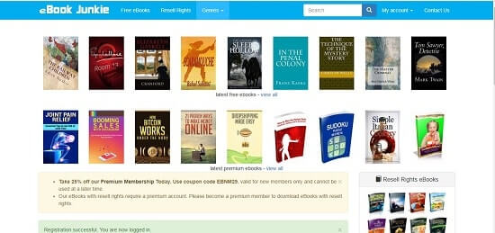 bajar ebooks con junkie