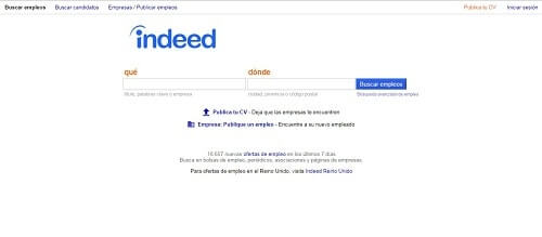 Indeed buscadores de empleo