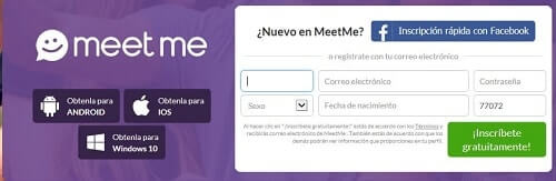 Meetme conocer nueva gente