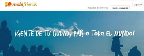 Mobifriends para hacer amistades