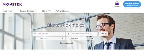 Monster paginas de busqueda de empleo