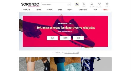 compras zapatos sarenza