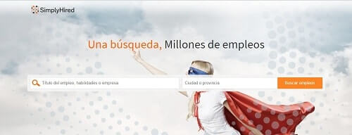 Simply Hired paginas para encontrar trabajo