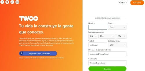 twoo aplicaciones para conocer gente