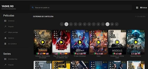 peliculas.yaske.ro ver películas online gratis y en español
