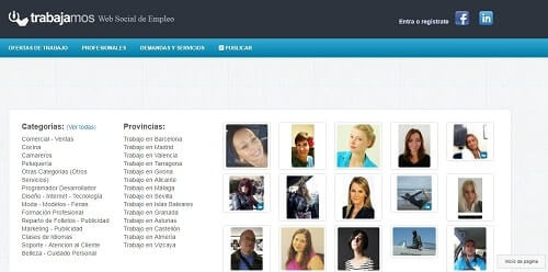 trabajamos.net listado de paginas para encontrar empleo