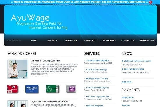 Ayuwage paginas que pagan