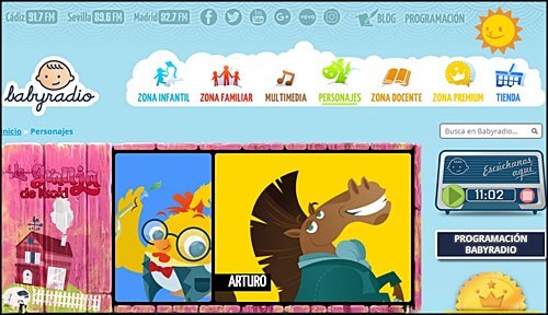 Baby Radio escucha radio