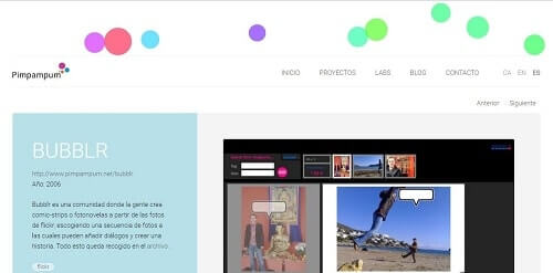Bublr hacer comics online