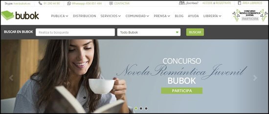 Bubok. Paginas para escribir un libro