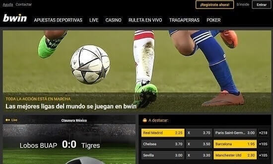 Bwin web apuestas