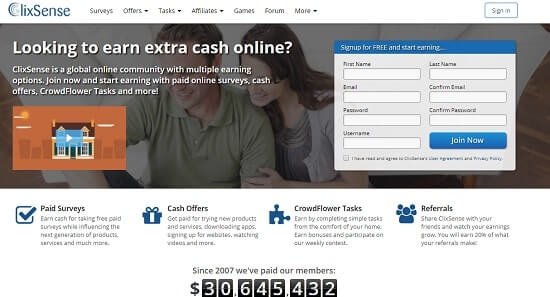 Clicksense empresas que pagan por payoneer