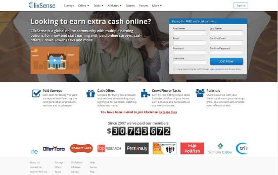 ClicxSense página recomendada