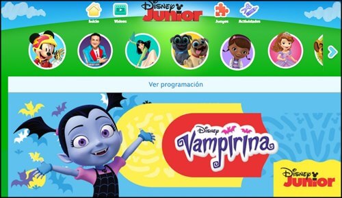 Disney Junior on line