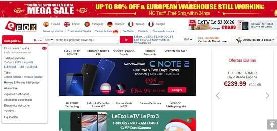 Efoxtienda tiendas chinas