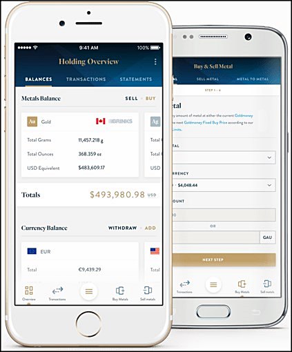 Gold Money paginas para invertir en internet