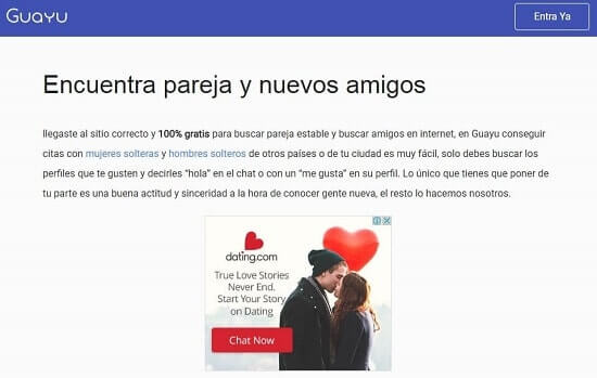 Guayu webs para conocer chicas