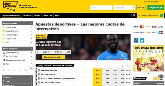 Interwetten mejor pagina de apuestas