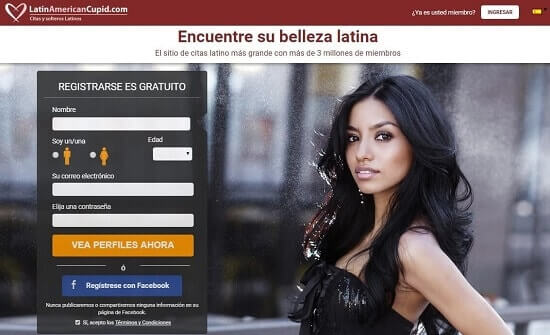 Latinamericacupid conocer chicas en internet