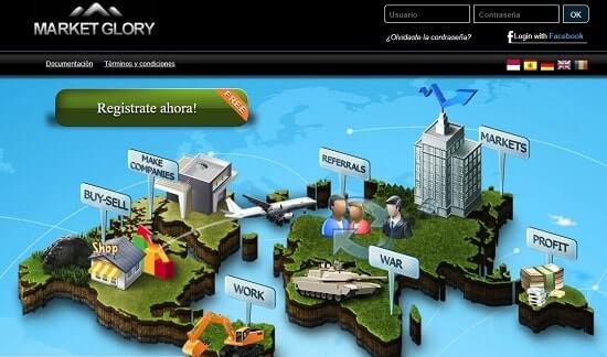 Market Glory paginas web para ganar dinero
