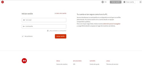 Mega donde subir archivos