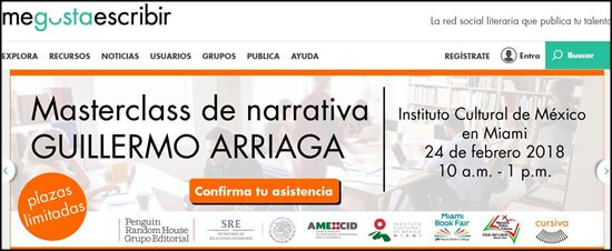 Me gusta escribir. Red social para escritores aficionados