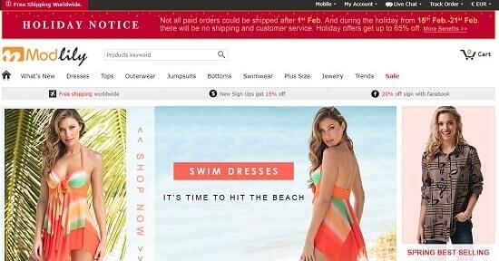 Modlily productos chinos para vender