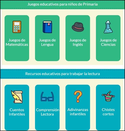 Mundo primaria aprender jugando