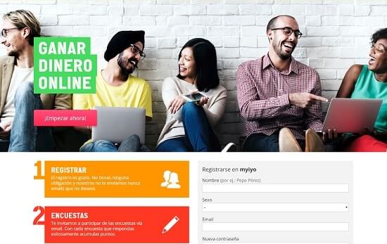 Myiyo app para encuestas