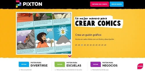 Pixton crear comics