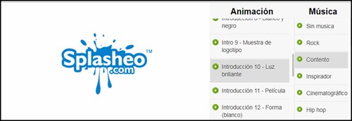 Páginas para hacer intros