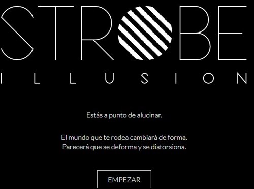 Strobe Illusion para matar el tiempo en internet