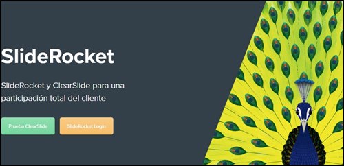 Slide Rocket. Paginas para crear presentaciones