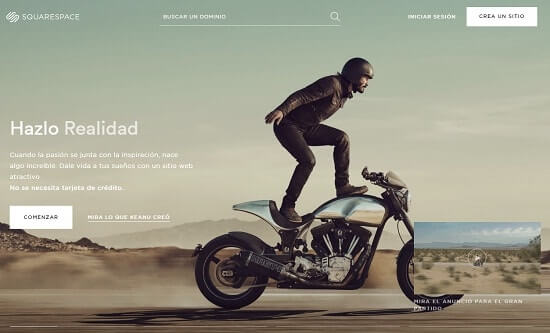 Squarespace fotografia fotografos