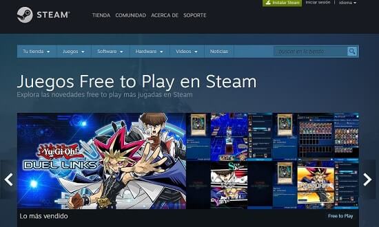 Steam mejor pagina para descargar juegos