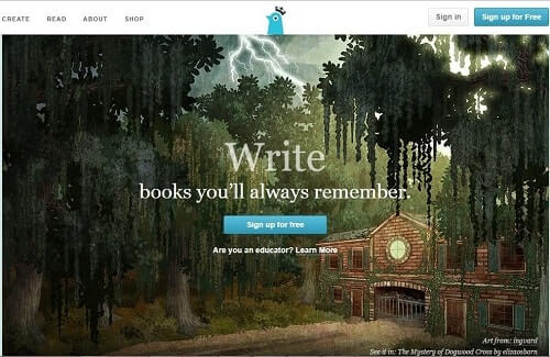 Storybird crear historietas