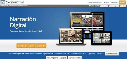 Storyboardthat hacer historietas