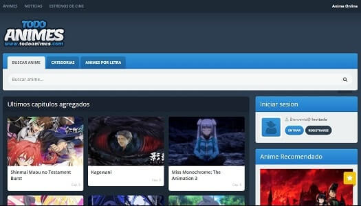 Todo animes donde ver anime