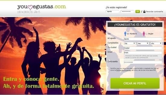 Youmegustas redes sociales para conocer chicas