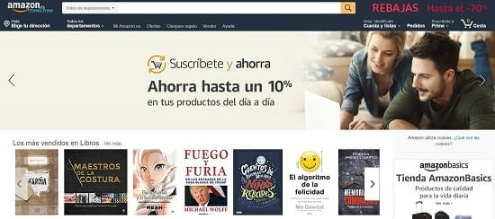 amazon tiendas en línea baratas