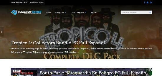 blizzboygames paginas para descargar juegos gratis