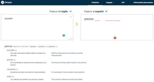 deepl traductor ingles español profesional
