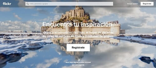 flickr paginas para subir fotos