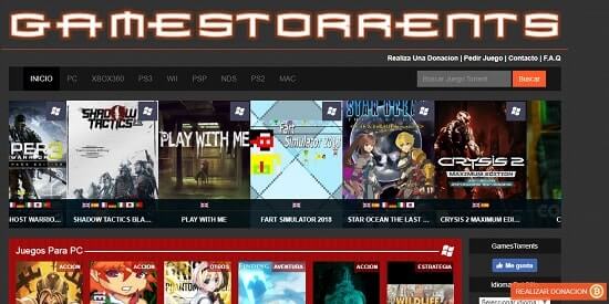 gamestorrents donde descargar juegos pc gratis y completos