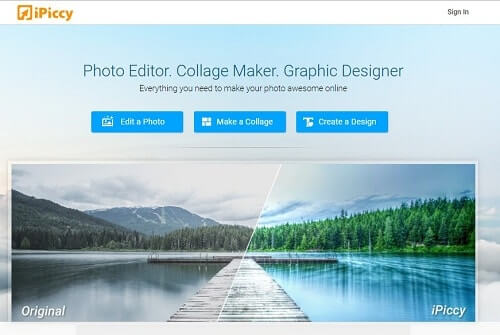 ipiccy editar fotos online