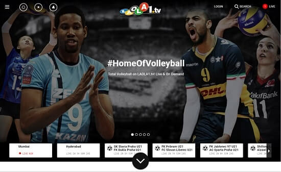 Laola1 paginas para ver el futbol en vivo