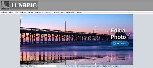 lunapic paginas para editar imagenes